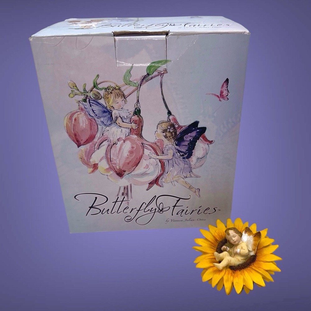 Butterfly Fairies Country Artists 2007 Baby Bloom CA05459 Sunflower‎ Mini Figure